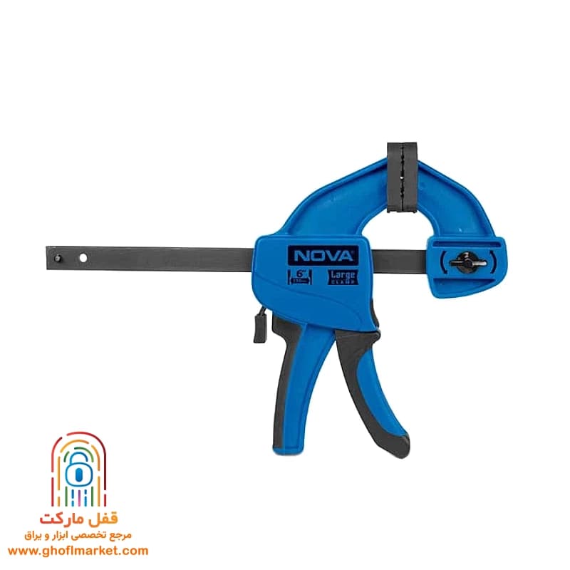 پیچ دستی فشاری 15 سانت نووا مدل NTC-4076 — تصویر ۲