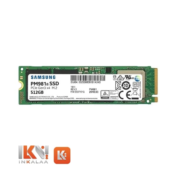 حافظه اس‌اس‌دی استوک SAMSUNG PM981 NVMe 512GB