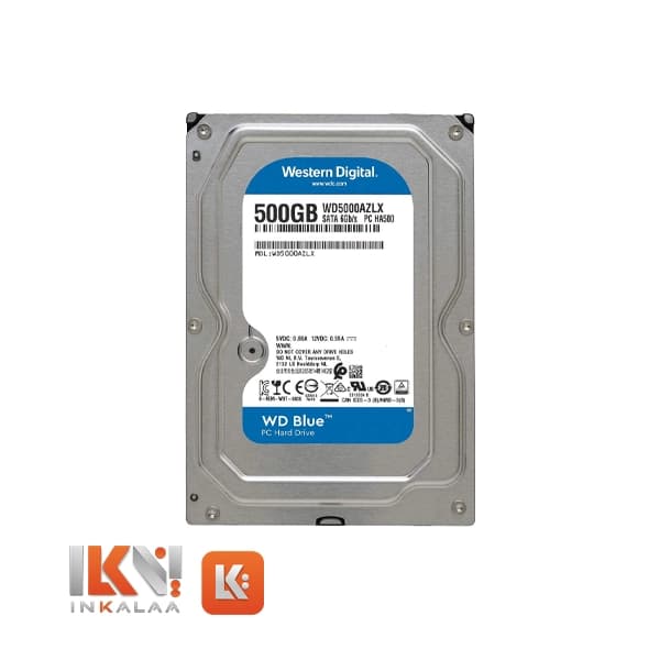 هارد استوک اینترنال 3.5 اینچ وسترن دیجیتال 500 گیگابایت