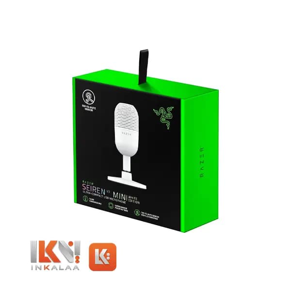 میکروفن ریزر مدل Razer Seiren V3 Chroma – White — تصویر ۴