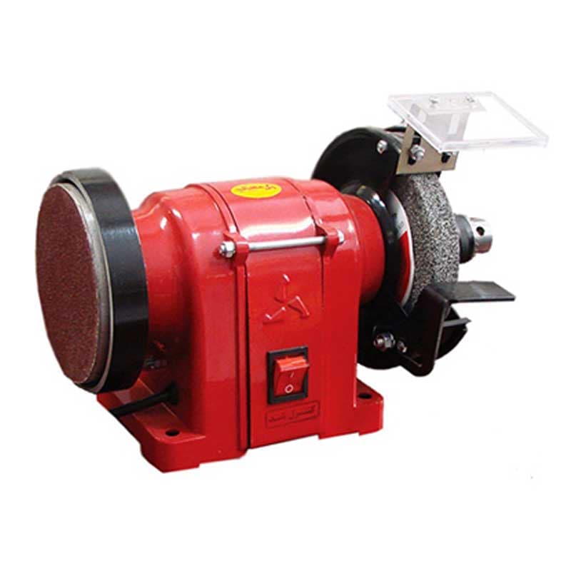 سنگ رومیزی ( چرخ سنباده ) 125 میلیمتر محک مدل DGD-125/2 \ MAHAK Bench Grinder Model DGD-125/2
