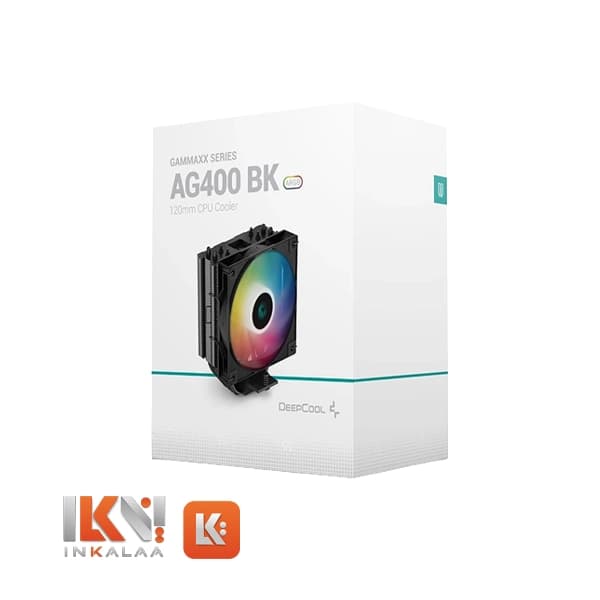 خنک کننده بادی پردازنده دیپ کول مدل AG400 BK ARGB — تصویر ۵