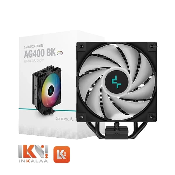 خنک کننده بادی پردازنده دیپ کول مدل AG400 BK ARGB