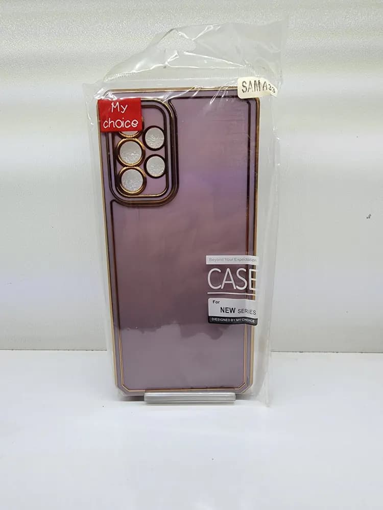 قاب گوشی مای کیس ژله ای مناسب برای مدل Samsung A33 – یاسی