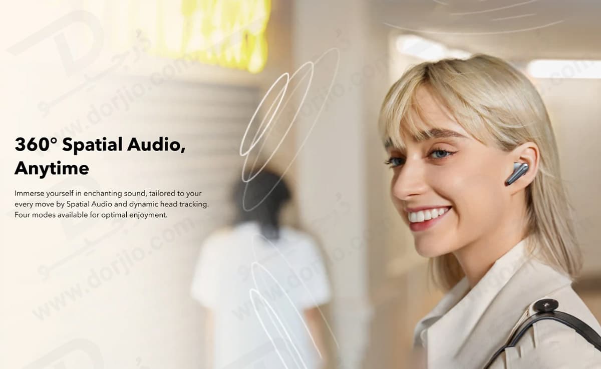 هندزفری بلوتوثی Anker Soundcore Liberty 4 Pro A3954 | نویز کنسلینگ ANC — تصویر ۵