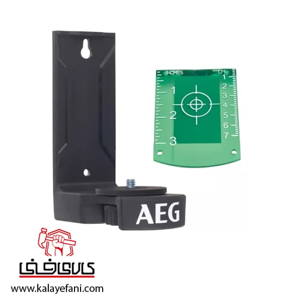 تراز لیزری AEG دو خط نور سبز مدل CLG220-K — تصویر ۵