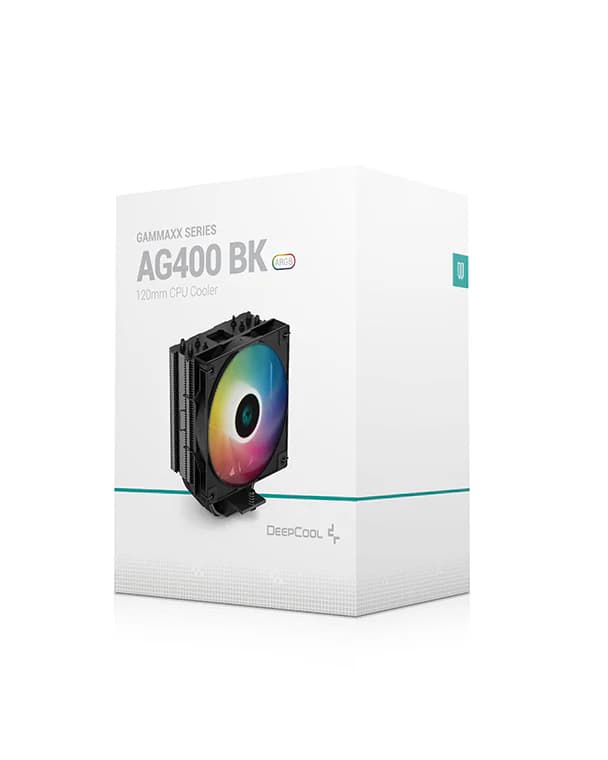 فن خنک‌کننده پردازنده DeepCool مدل AG400 ARGB استوک — تصویر ۵