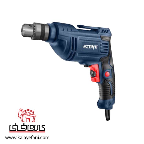 دریل 10 میلیمتری 500 وات اکتیو مدل AC-2610 — تصویر ۲