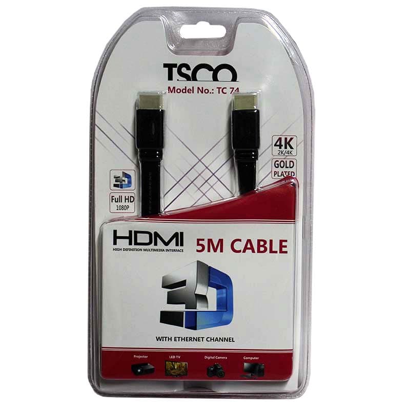 کابل HDMI تسکو 15 متر TC78 — تصویر ۲