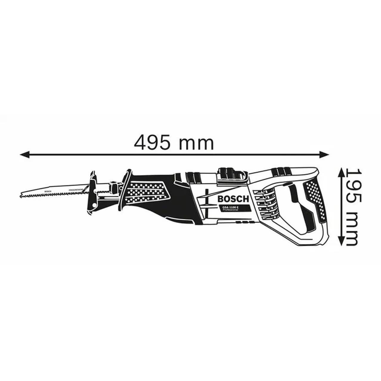اره همه کاره 1100 وات بوش مدل GSA 1100 E — تصویر ۴