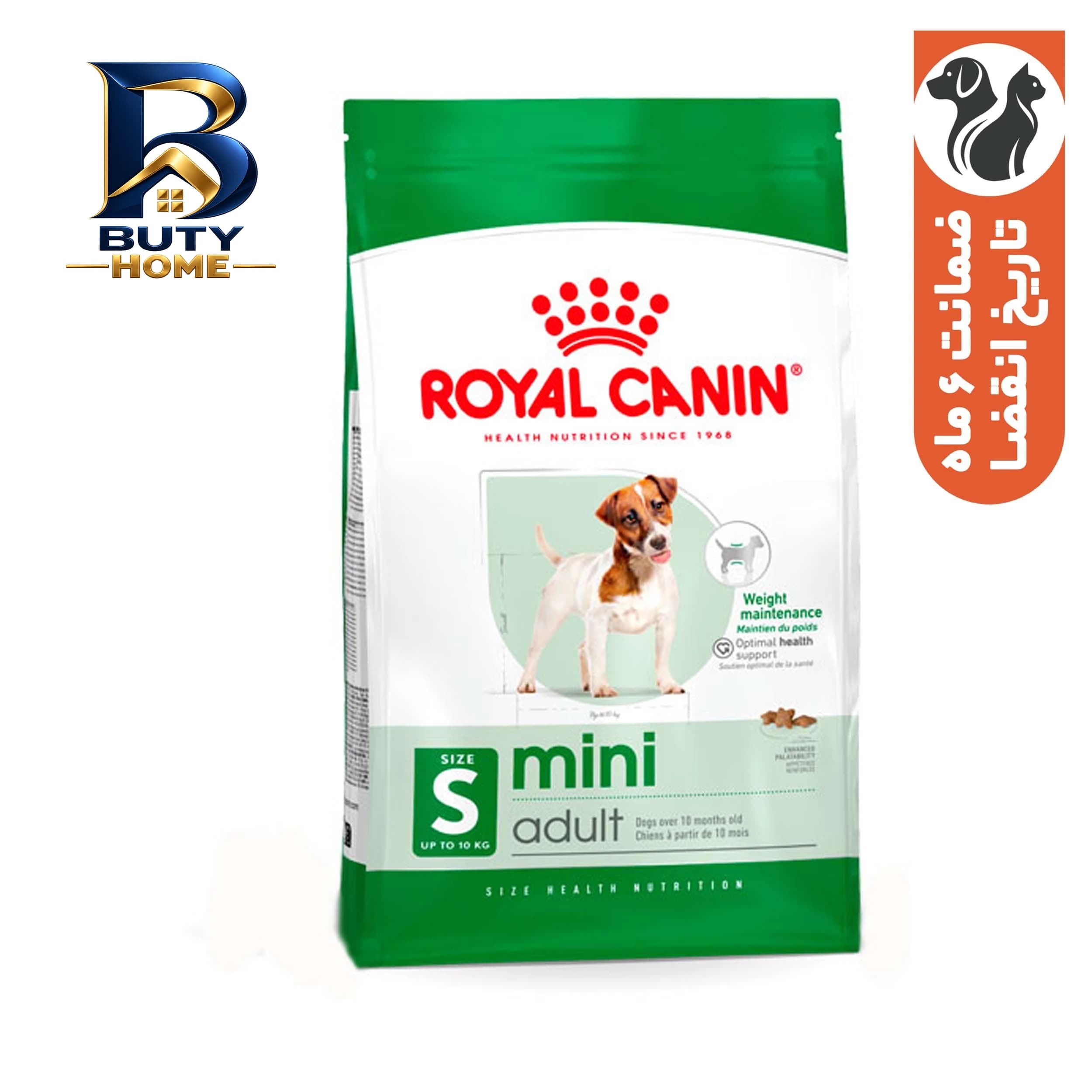 غذای خشک سگ بالغ نژاد کوچک رویال کنین مدل Mini Adult وزن 2 کیلوگرم — تصویر ۵