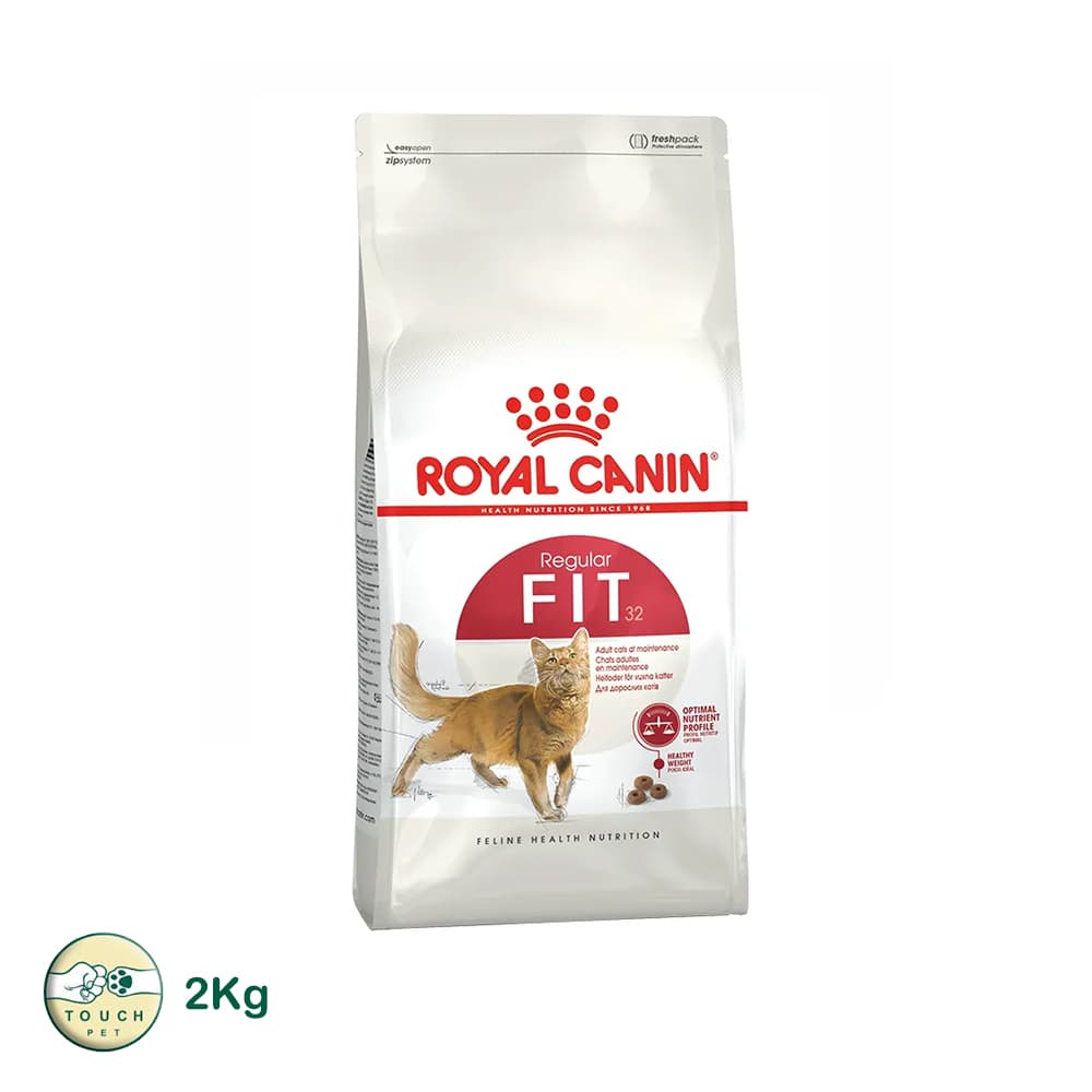 غذای خشک گربه بالغ رویال کنین حفظ تناسب اندام مدل Fit وزن 2 کیلوگرم