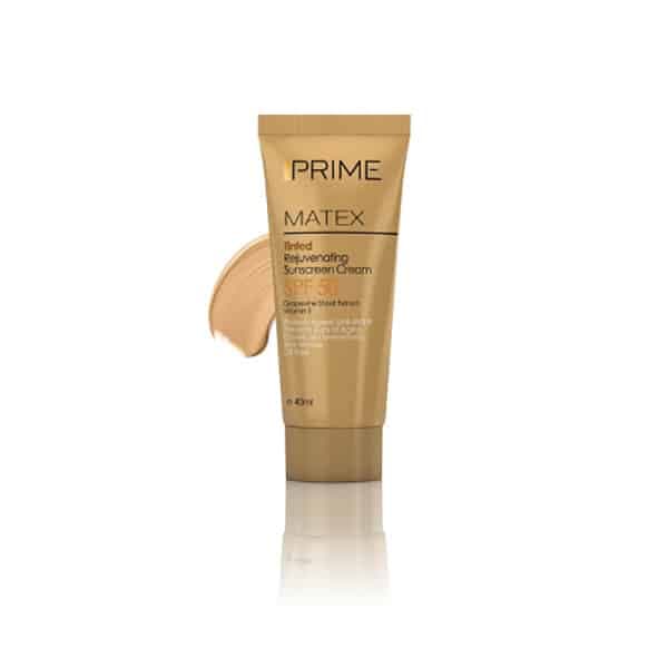 کرم ضد افتاب بی رنگ و ضد چروک پریم spf50 (جعبه اسیب دیده) — تصویر ۳