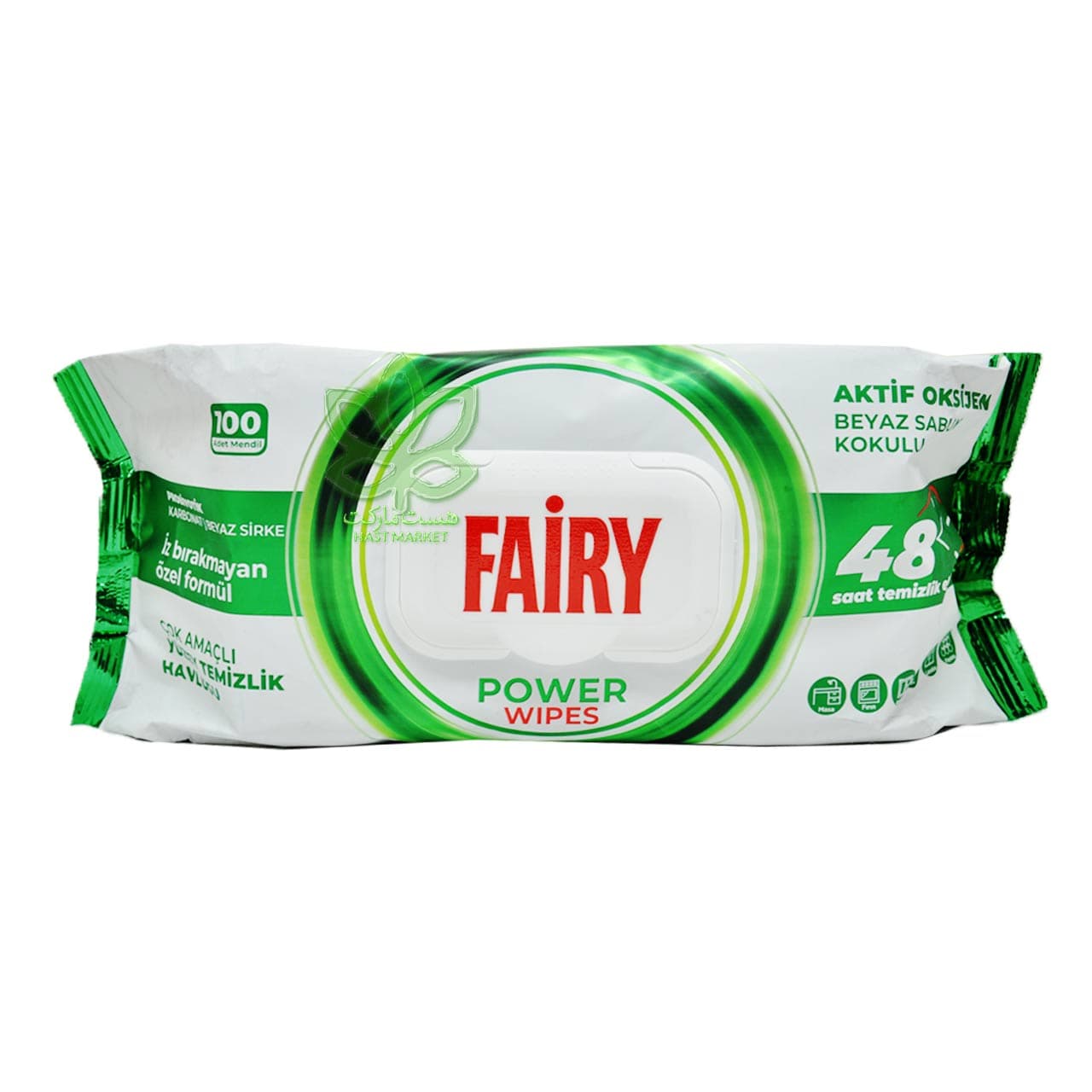 دستمال مرطوب فیری همه کاره رایحه صابون 100 عدد – fairy