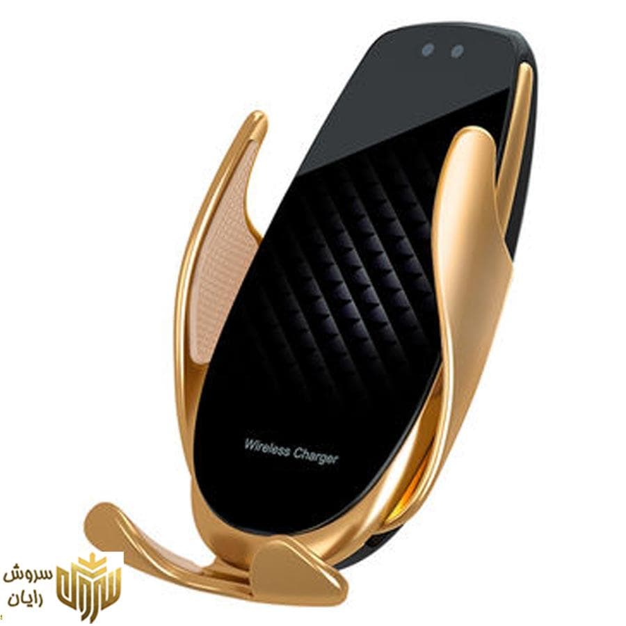 شارژر بی سیم مدلAlloy PD fast charging Wireless car charger — تصویر ۲