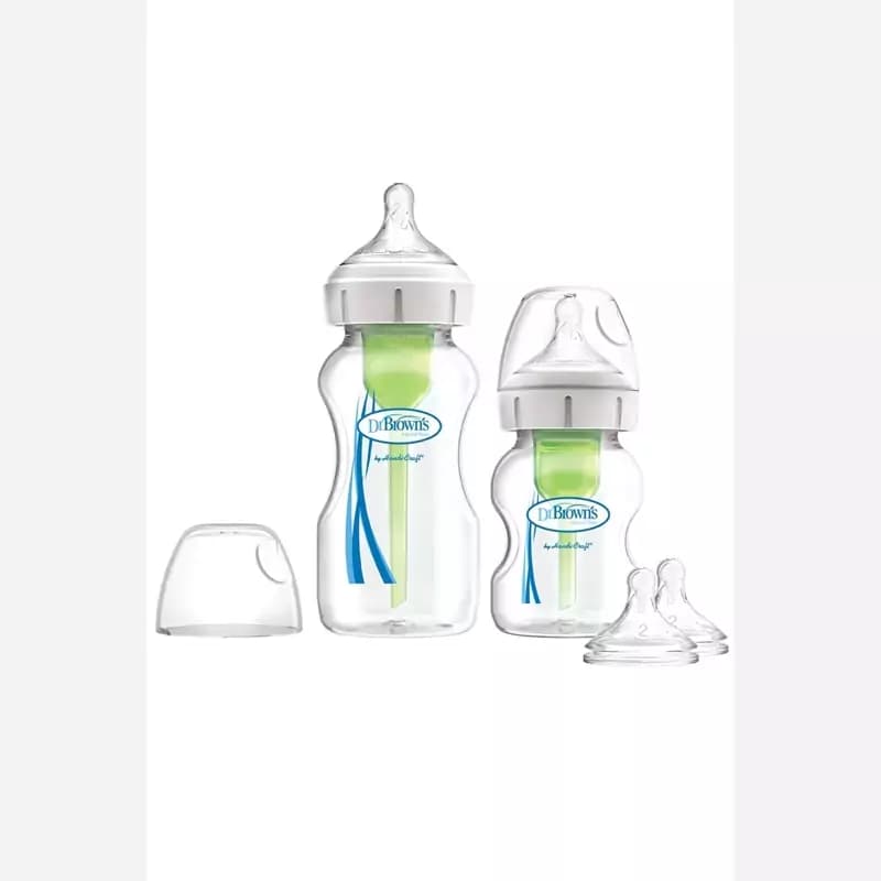پک شیشه شیر 270 و 150میل دهانه عریض دکتر براوون
