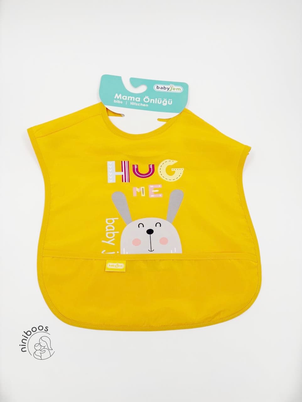 پیشبند کودک بدون آستین طرح خرگوش بیبی جم baby jem — تصویر ۲