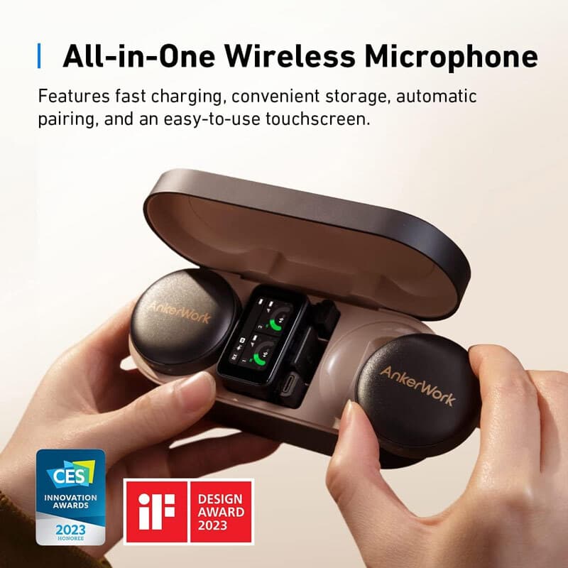 میکروفون یقه ای بی سیم AnkerWork M650 — تصویر ۶