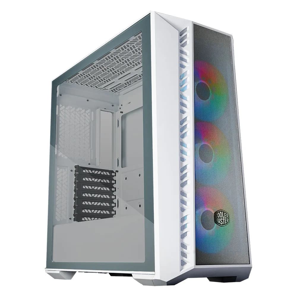کیس سفید کولر مستر مدل MASTERBOX 520 MESH ARGB