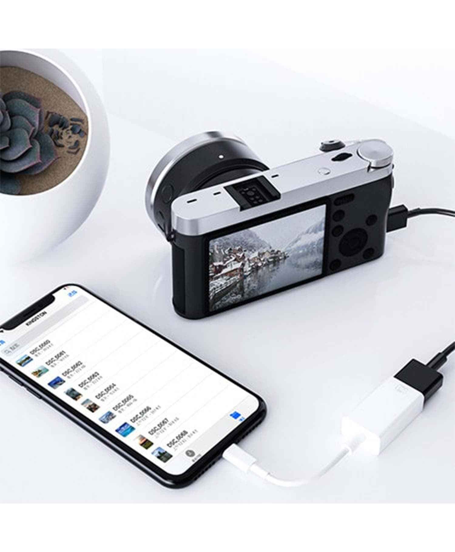 تبدیل Lightning به USB یسیدو GS10 — تصویر ۴
