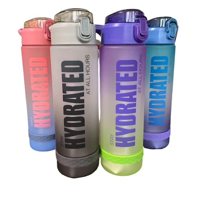 قمقمه ورزشی دورنگ HYDRATED حجم 900 میل