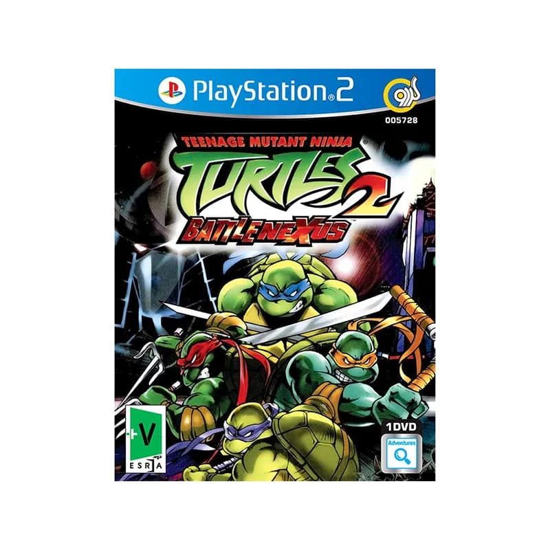 بازی Teenage Mutant Ninja Turtles 2 Battlenexus مناسب برای کنسول PS2