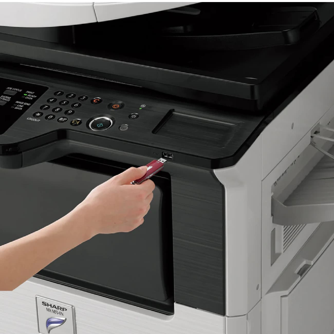 دستگاه کپی استوک شارپ مدل SHARP Mx-M264n — تصویر ۳