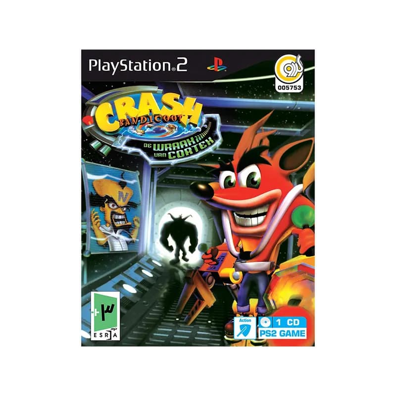بازی Crash Bandicoot The Warth Of Cortex مناسب برای کنسول PS2