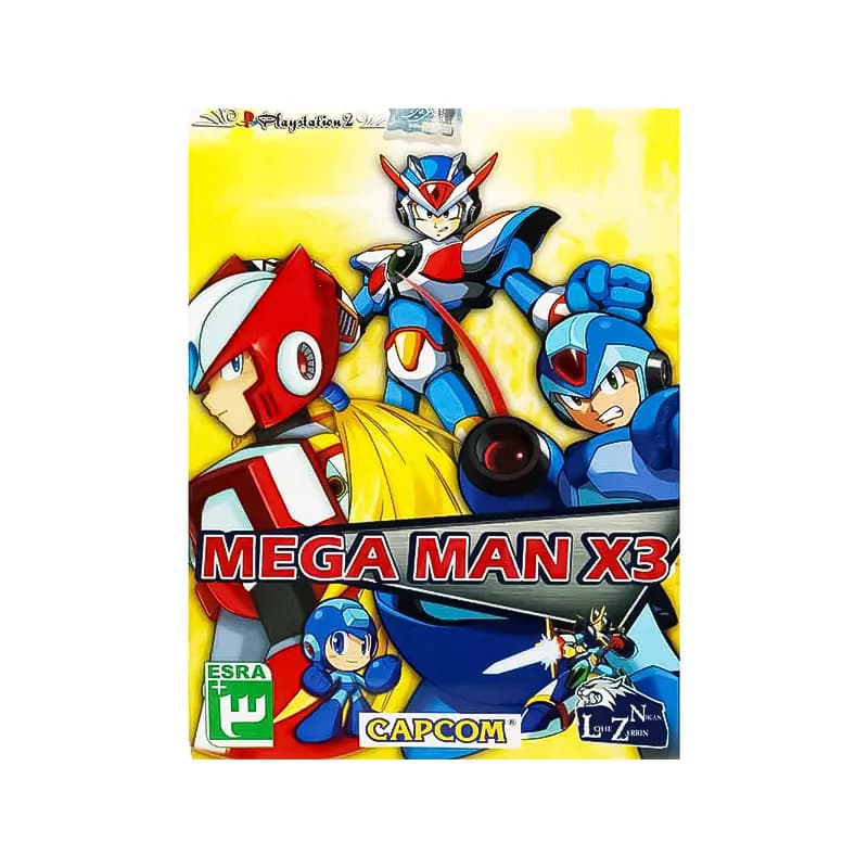 بازی Mega Man X3 مناسب برای کنسول PS2