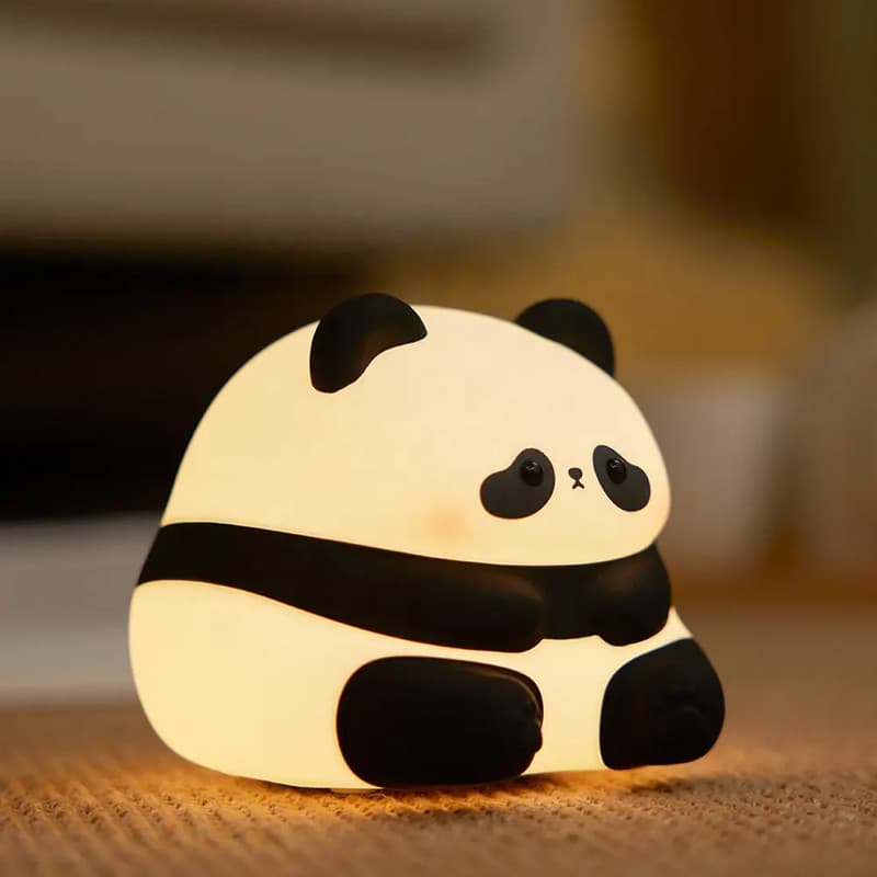 چراغ خواب کودک مدل Cute Silicone Panda — تصویر ۵