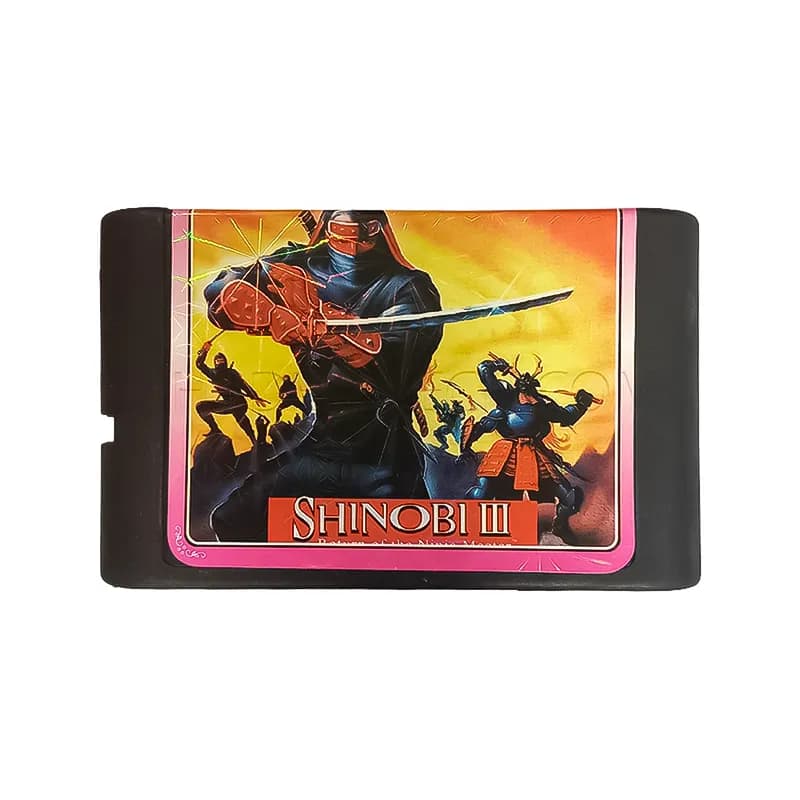 کارتریج تک لبه سگا بازی Shinobi III