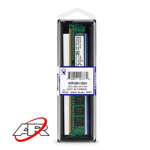 رم کامپیوتر DDR3 کینگستون مدل KVR16N11 ظرفیت 4 گیگابایت — تصویر ۵