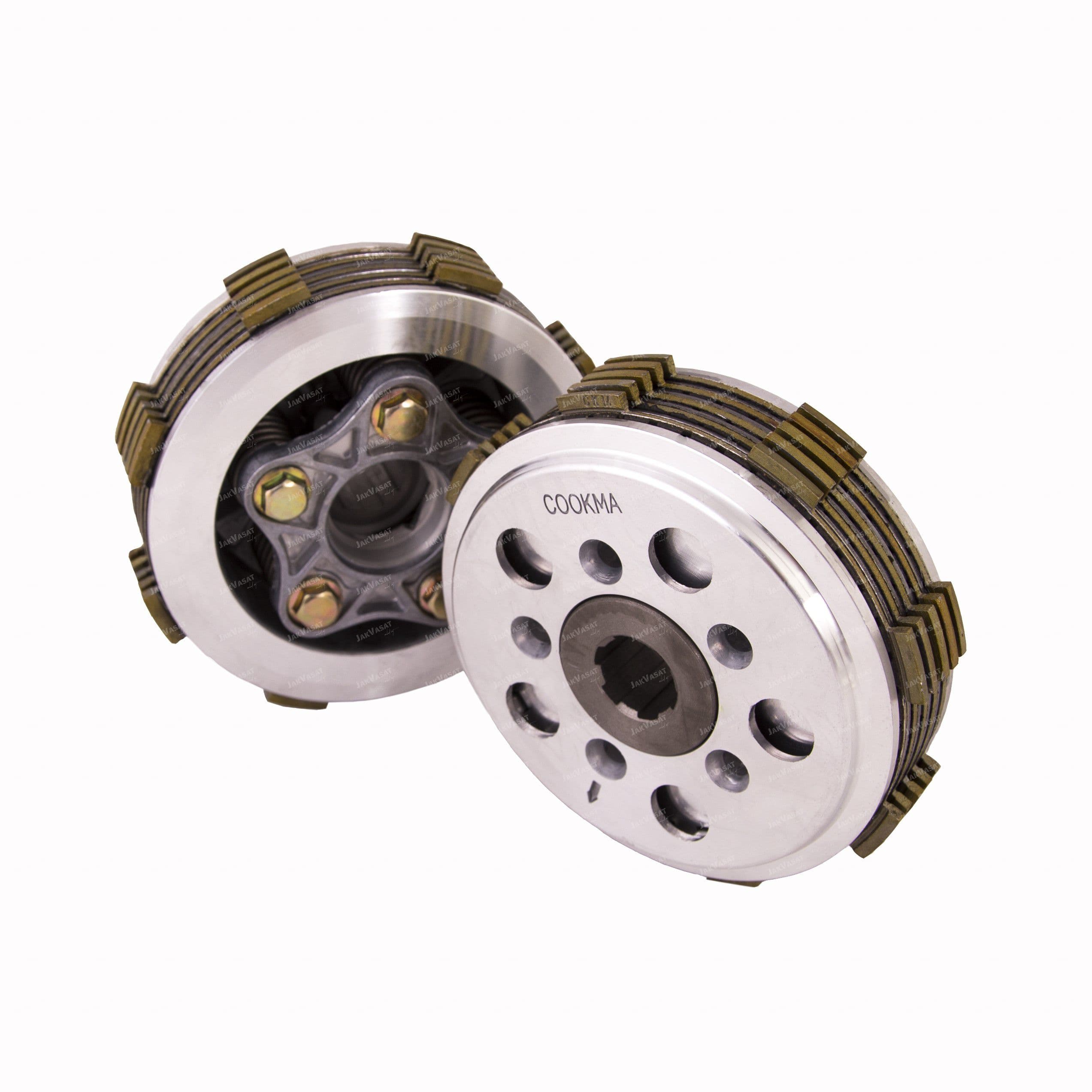 چهار شاخ کلاج کامل آهنی با صفحه کلاج 5 پیچ با کد فنی (T-05-009) (کوکما)