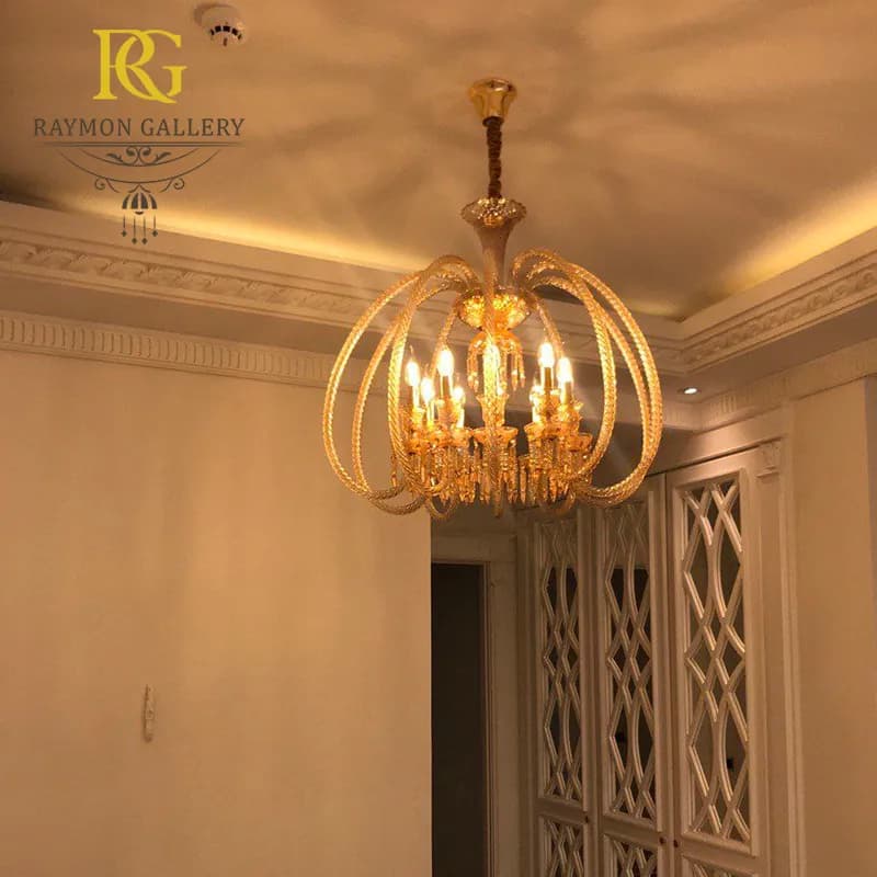 لوستر باکارات سبدی
