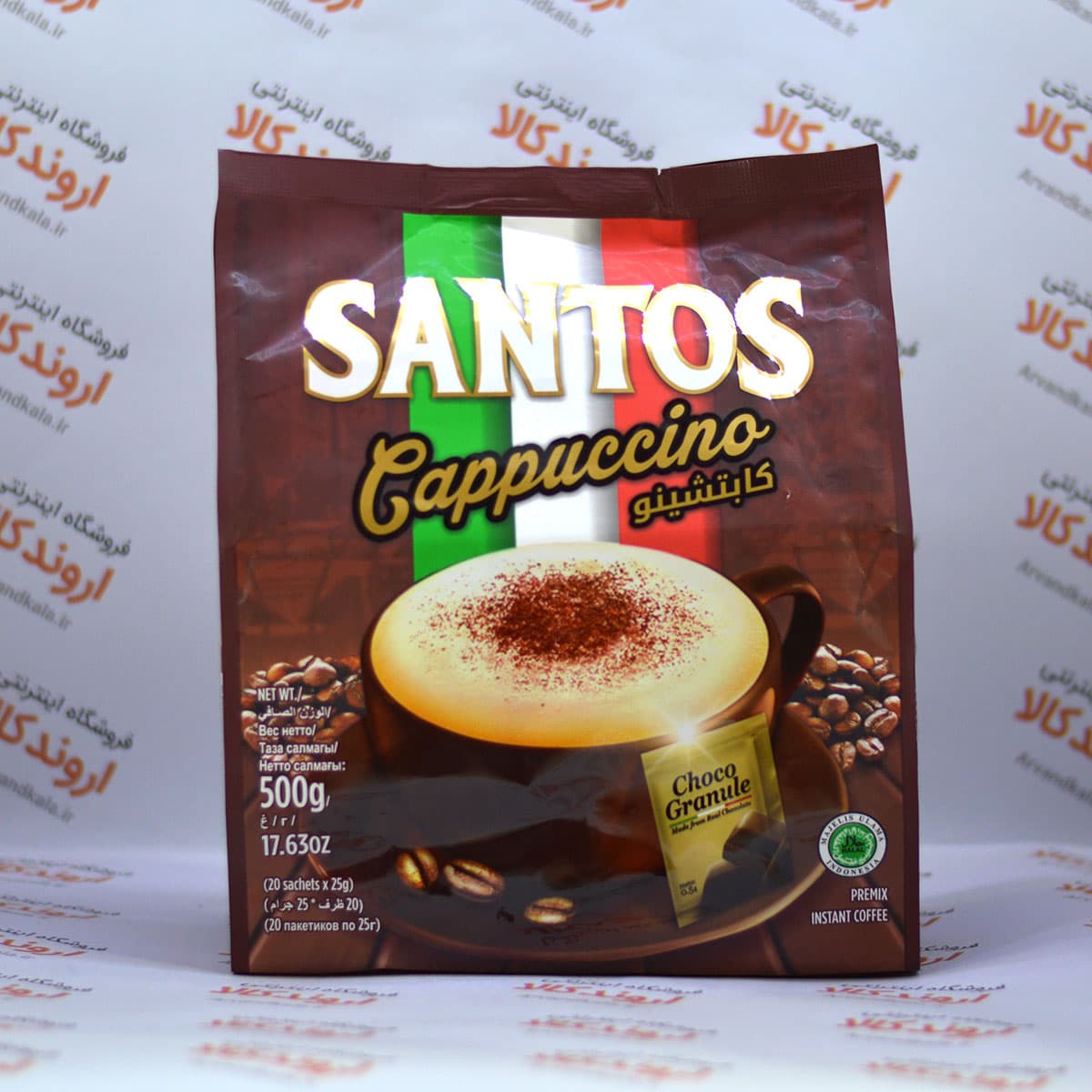 پودر کاپوچینو سانتوس Santos