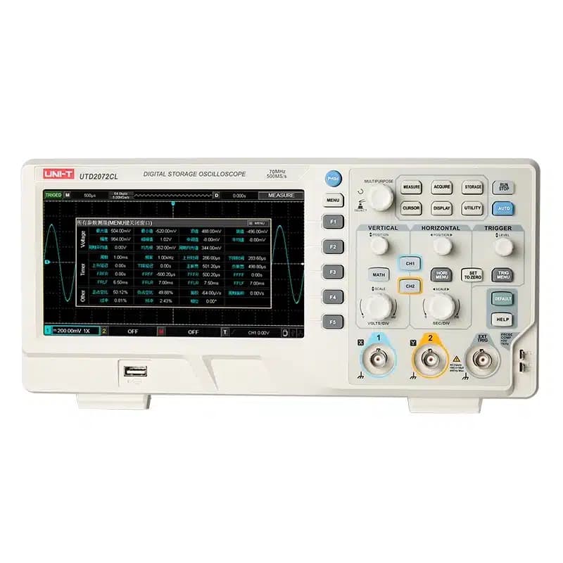 اسیلوسکوپ UNI-T مدل UTD 2072CL