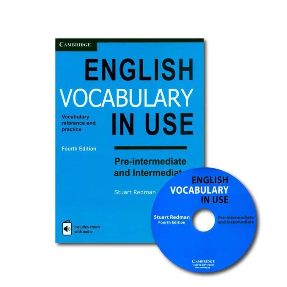English Vocabulary In Use Pre Intermediate & Intermediate Fourth Edition انگلیش وکبیولری این یوز پری اینترمدیت اند اینترمدیت ویرایش چهار