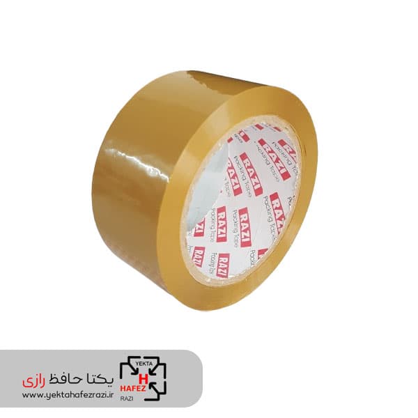 نوارچسب قهوه ای رازی 90یارد 48 میلی متر