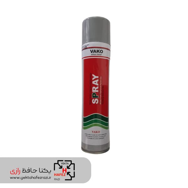 اسپری رنگ خاکستری روشن واکو حجم 300 میلی لیتر