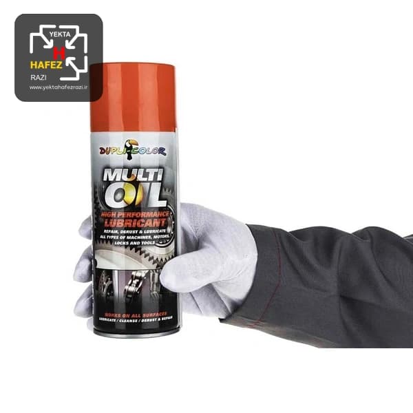 اسپری روان کننده و زنگ بر مدل Multi Oil دوپلی کالر حجم 400 میلی لیتر — تصویر ۲