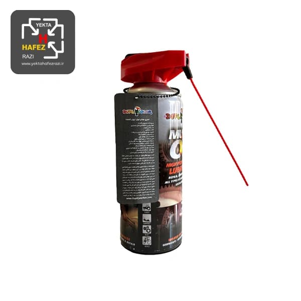 اسپری روان کننده سوسماری مدل Multi Oil دوپلی کالر حجم 400 میلی لیتر — تصویر ۴