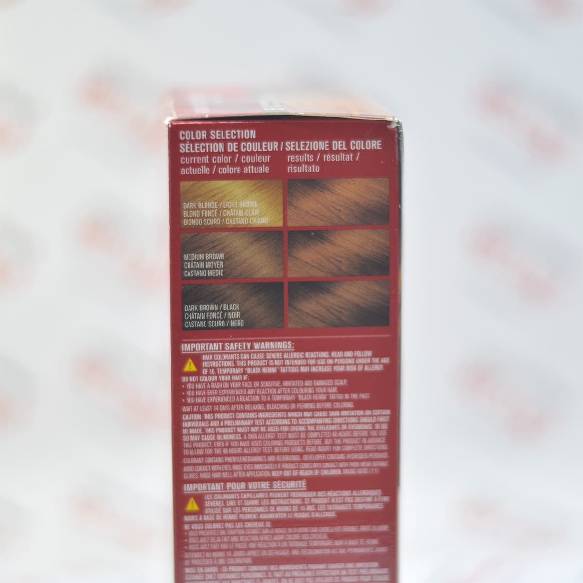 کیت رنگ مو رولون Revlon مدل Light Reddish Brown 55 — تصویر ۲