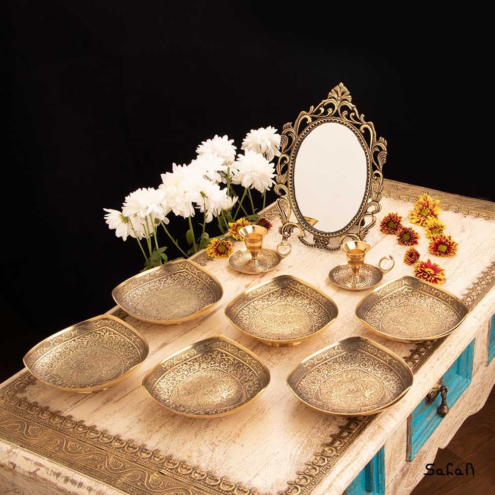 ست هفت سین طلایی کد 1031