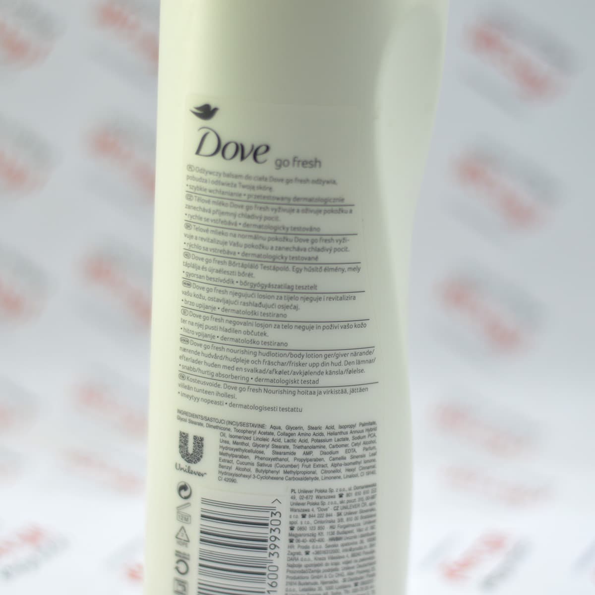 لوسیون بدن داو Dove مدل Go Fresh — تصویر ۳