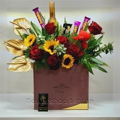 گلفروشی نزدیک بلوار دلاوران