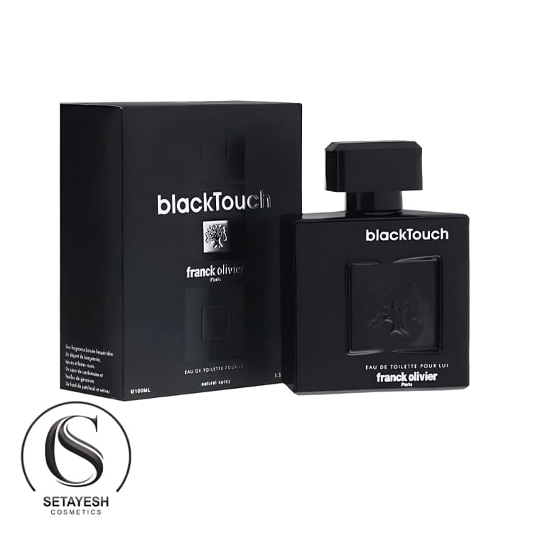 ادو تویلت فرانک الیور بلک تاچ مردانه | Franck Olivier Black Touch — تصویر ۲