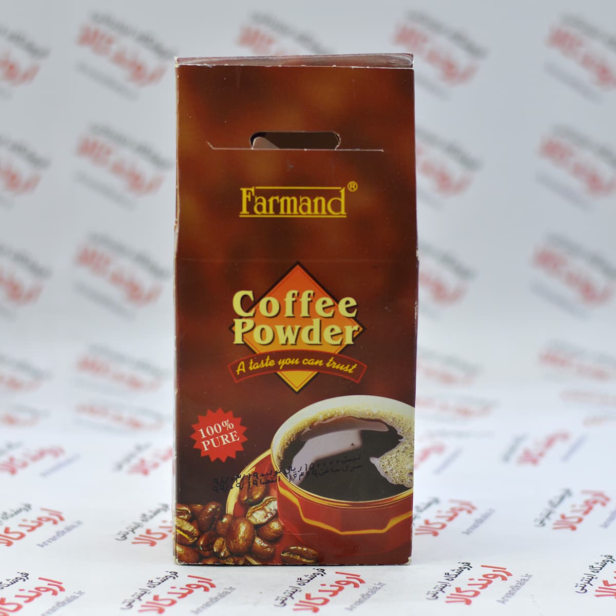 پودر قهوه کیسه ای فرمند Farmand مدل 100gr)Turkish)