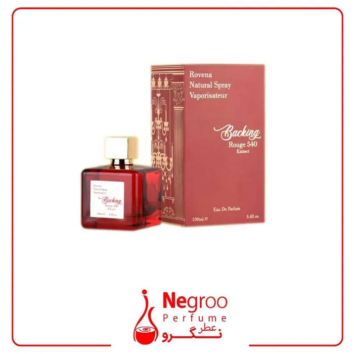 ادکلن روونا مدل بکینگ رژ 540 اکسترا رایحه باکارات قرمز 540 اورجینال