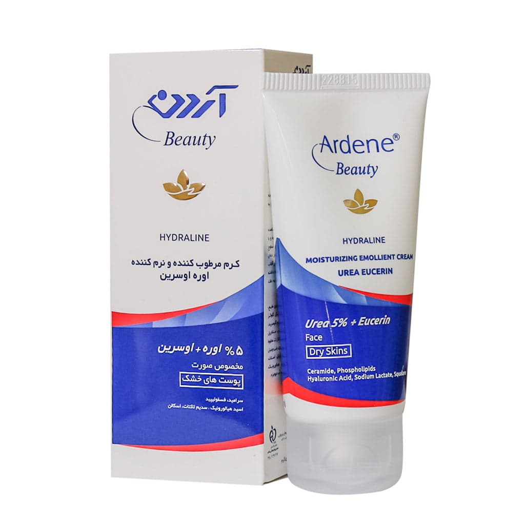 کرم مرطوب کننده و نرم کننده حاوی 5% اوره پوست خشک صورت آردن
