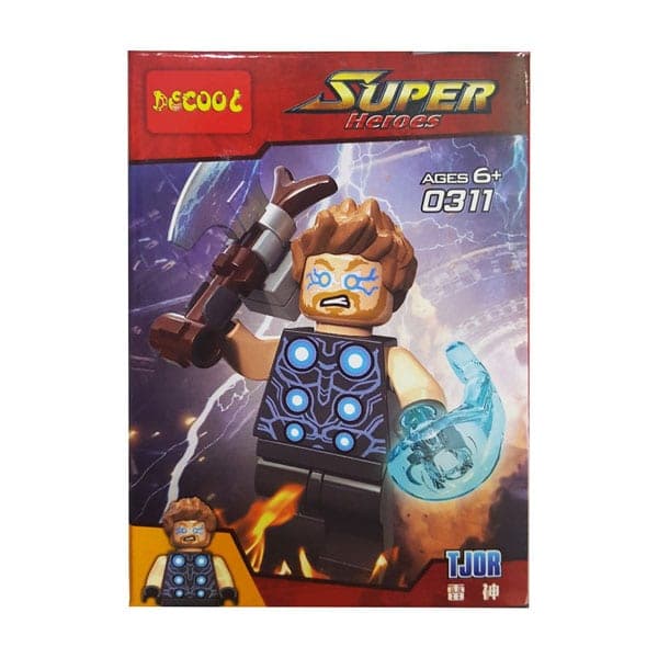ساختنی دکول مدل Tjor کد ۰۳۱۱ از سری Super Heroes